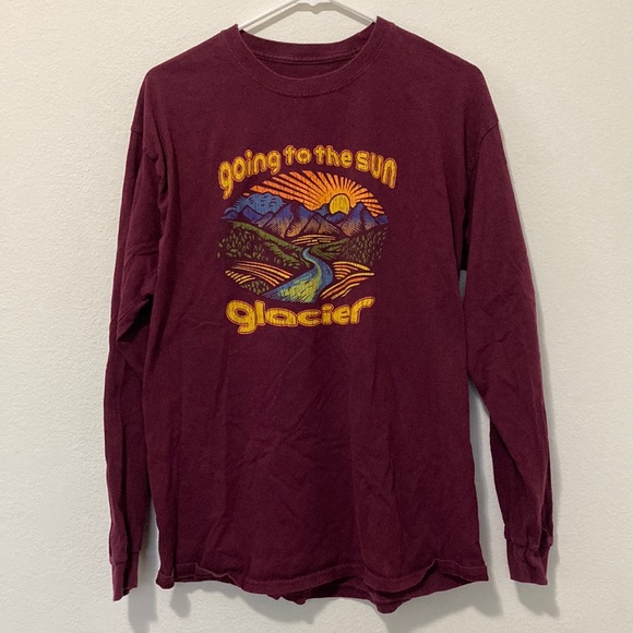 Parks Project Tops - ✨ MOVING SALE ✨ Unisex Glacier National Park Long Sleeve T Shirt